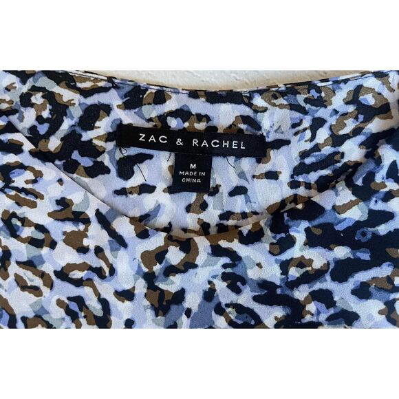 Leopard animal print shell tank size M adjustable spaghetti straps - Picture 3 of 7